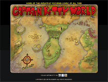 Tablet Screenshot of captainkittyworld.com